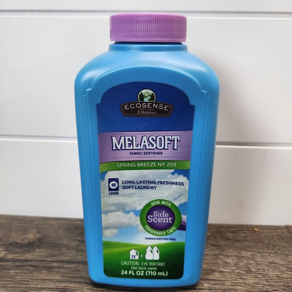 Ecosense Melasoft Fabric Softener Spring Breeze 209 24 oz New Sealed